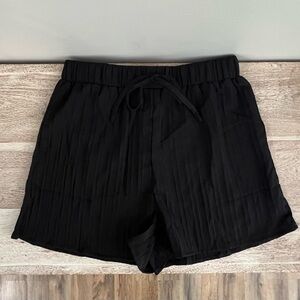 Shein Black Frenchy Shorts Size Medium